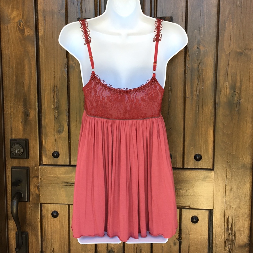 -SOLD-Free People Tapestry & Lace Tank Top XS - S - Picture 4 of 8